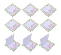DOITOOL 30pcs Four-leaf Clover Pattern Memo Pads Kawaii Notepads for Office Use Small Tear off Notes Lucky Leaf Design Memo Pads for Desk Decor St Patrick's Day