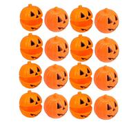 DOITOOL 30pcs Halloween Pumpkin Plastic Candy Container Openable Boys and Girls Trick Treat Storage for Party Decoration