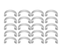 DOITOOL 30pcs Heavy-duty Stainless Steel Wire Cage Clips for Pet Cages Thickened Anti-slip Door Latches with Enhanced Security and Versatile Application for Hatching and Transportation