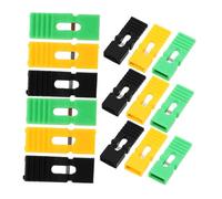 DOITOOL 30PCS Pitch Short Circuit Jumper Caps for Circuit Boards Black Green Yellow DIY Shunts with Open Closed Design Space-saving Hard Drive Dvd Jumper Accessories