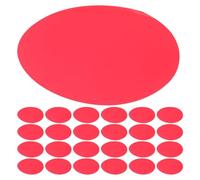 DOITOOL 30pcs Red Ambient Lighting Gel Stickers for Video Light and Spotlights, Pet Material, Fade Resistant Warm Tone Transformation Filter, for Living Room Ambient Lighting
