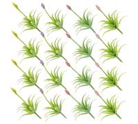 DOITOOL 30pcs Sand Table Model Flowers and Plants Simulated Grass Decor Fake Grass Models for Table Ornaments Diy Flower Fairy Mini Garden Accessories