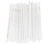 DOITOOL 30pcs White French Manicure Pen Set for DIY Nail Art, Lightweight and Portable Size Nail Painting Tools Wax and Wood Material, for Mother and Girlfriend Gift