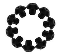 DOITOOL 32pcs Gas Stove Feet Replacement Rubber Pads for Stove Grate Feet Heat Pads Enhancing Stability Gas Range Burner