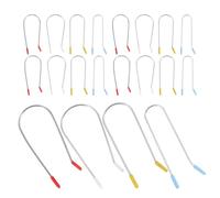 DOITOOL 32pcs Hot Roller Clips Replacement Electric Curler Clips for Hot Rollers with U-shaped Clamps for Styling