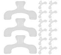 DOITOOL 35pcs Transparent Book Page Holder - Book Opener Holder for Reading Teaching and Fixing Music Sheet - Ideal for Notebooks Textbook Maps