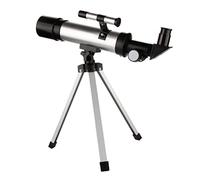 DOITOOL 360/50mm Refracting Stargazing Telescope Tripod 90x Magnification Children Kids Astronomy Outdoor Beginner Telescope Sr4mm and H20mm Eyepieces and 3x Lens Random Style