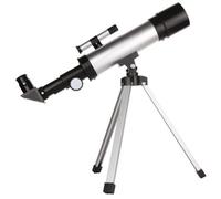 DOITOOL 360/50mm Stargazing Refracting Telescope with 90x Zoom, Tripod and 3x Barlow Lens, Sr4mm and H20mm Eyepieces for Children and Beginners, Outdoor Astronomy Monocular for Student Random Style