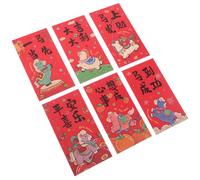 DOITOOL 36pcs Chinese Red Envelopes Horse Year Hong Bao for Weddings Spring Festival Birthdays Blessing Money Packets for Family Celebrations Luck Lunar Year