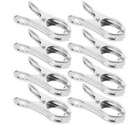 DOITOOL 36pcs Heavy Duty Stainless Steel Greenhouse Clips for Plant Support Windproof Shade Cloth Clamps for Tomato Vines and Outdoor Gardening Secure Fixing and Easy Installation