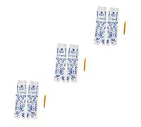 DOITOOL 3pairs Cotton Foot Massage Socks for Sports Sweat Absorbing Warm Simple Design for Comfort Acupuncture Points for Active Lifestyle