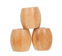 DOITOOL 3pcs Bamboo Toothbrush Holders Set Practical Toothbrush Storage Bases for Bathroom Suitable for Daily Home Use