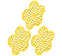 DOITOOL 3pcs Bee Watering Stations Floating Tray Feeders, 5mm Thick Honey Bee Drinkers for Garden and Outdoor Beekeeping, Butterfly Watering Basin for Pollinator Hydration
