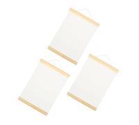 DOITOOL 3Pcs Blank Painting Canvas Double Sided Cotton Cloth DIY Art Supplies for Students Premium Safe Material for Acrylic Watercolor Oil Painting Projects