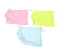 DOITOOL 3pcs Cat Bath Bag - Portable Breathable Cat Shower Mesh Bag With Anti-Scratch Design - Pet Grooming Bath Net Pouch For Pets Buyer Washing Supplies