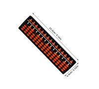 DOITOOL 3pcs Column Chinese Abacus for Portable Math Learning Tool for Early Education Interactive Counting Beads Enhancing Arithmetic Skills and Mental Calculation