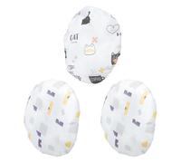 DOITOOL 3pcs Electric Fan Dust Cover round PEVA Protective Home Accessory | Washable, Reusable, Wear Resistant Peva, Fits Fan and Vertical Fan, round Shape for Home Use Random Style