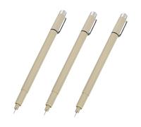 DOITOOL 3Pcs Fine Tip Drawing Pens Practical Hook Line Markers for Illustration Durable Art Tools for Doodling Sketching and Painting for Journals and Office Supplies