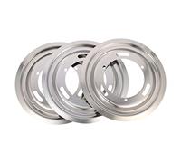 DOITOOL 3pcs Gas Stove Water Pan Stove Protector Drip Pans for Kitchen Stainless Steel