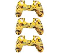DOITOOL 3pcs Grip Cover Case Controller Accessories Silicone Skin Physical Trainer Camouflage Pattern Protective Cover for Controller