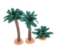 DOITOOL 3pcs Landscape Model Trees Simulation Plant Scene Miniature Craft Decor for DIY Gardens Holiday Villages and Model Railroads