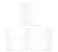 DOITOOL 3pcs Metal Hamster Cage Divider Iron Mesh Panel Pet Enclosure Partition for Small Animal Habitat Indoor Use