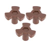 DOITOOL 3pcs Microwave Turntable Coupler Y-shape Support Shaft Replacement for Microwave Oven Tray Drive Accessories Compatible with Rotating Core