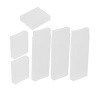 DOITOOL 3pcs Portable Tongue Scraper Storage Box Light Washable Case for Travel Use Tongue Scraper Holder Easy Maintenance