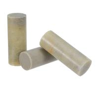 DOITOOL 3pcs Qingtian Stone Seal Carving Set Round Cylinder Stone Blanks for Chinese Character Stamp Engraving for Calligraphy and Traditional Sealing
