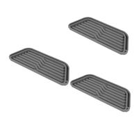 DOITOOL 3pcs Silicone Refrigerator Drip Tray Water Catcher for Fridge Drainage Pan Fits Refrigerator Water Dispensers