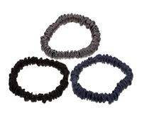 DOITOOL 3pcs Silk Hair Ties Elastic Ponytail Scrunchies with Simple Design Stylish Hair Ropes for Dancing and Everyday Use