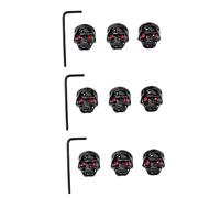 DOITOOL 3pcs Skull Design Electric Guitar Knobs Volume Tone Pot Control Bass Accessories