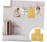 DOITOOL 3Pcs Sublimation Blank Aluminum Metal Photo Frames Pearl Gold Durable Metal Sublimation Signs for Indoor Outdoor Wall and Desktop Display Gift DIY
