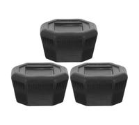 DOITOOL 3pcs Tennis Racquet Butt Caps Replacement Handle End Covers Made of Sturdy Plastic with Nonskid Feature for Enhanced Performance and Precision Craftsmanship, Suitable for Tennis