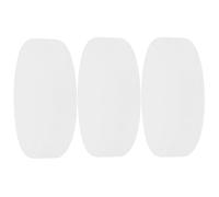 DOITOOL 3pcs Training Hockey Pucks Practice Hockey Pucks Pvc Glow in The Dark Balanced Feel Regulation Weight Outdoors Use 2.75x2.75x0.79in