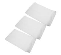 DOITOOL 3pcs White Dryer Vent Lint Bags Reusable Outdoor Lint Trap Catchers for Dryer Vent Dust Filtration and Fire Hazard Prevention