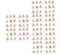 DOITOOL 3pcs Wooden Hanging Ornaments Xmas Decor Supply Unfinished Rustic Wood Slices for DIY Crafts Wedding Party Decorations Home Bedroom Wall Art