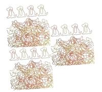DOITOOL 3sets Cute Dog Paper Clips Multi Color Decorative Office Clips for Document Organization Practical Desk Accessories for Home School 50pcs*3