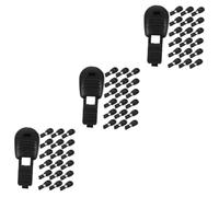 DOITOOL 3sets Shoelace Tips Durable Lace End Clips for Easy DIY Repair for Sneakers Trainers and Work Boots Lightweight and Portable Shoelace Accessories 100pcs*3
