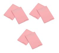 DOITOOL 3sets Silicone Adhesive Phone Wallet Back Card Holder Sleeve Cell Phone Pocket for Id Credit Cards Cash Strong Adhesion Comfortable Touch Convenient Storage 2pcs*3