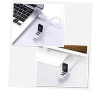 DOITOOL 3usb Multi-port Hub Extension Cable 0.25m White, 3a Charger Usb Hub for Laptop and Pc, Multi-function Usb Docking Station Compatible with Desktop and Notebook