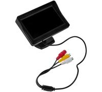 DOITOOL 4.3 Inch Lcd Display Backup Camera Monitor with 480xrgbx272 Resolution, Simple Installation, and Multi-functional Applications for Rearview Car Reversing and Parking Safety