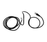 DOITOOL 4 Pin Sensor Signal Cable with Straight Head Design, Plastic and Metal Material, Stable Connection and Fast Assembly for Proximity Photoelectric Sensors and Device Network