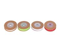 DOITOOL 4 Rolls of Self-Adhesive Cotton Lace Ribbon, 2 Yards Each, Weaving Lace Brim Style with Free to Cut Feature Elegant and Color for Wrapping and Scrapbooking Making