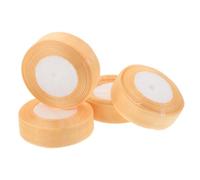 DOITOOL 4 Rolls Soft Mesh Yarn Ribbon for Flower Bouquet Wrapping and DIY Crafting Elegant Sheer Tulle Ribbon for Wedding Chair Sash Birthday Party Favors and Floral Decoration