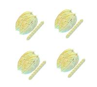 DOITOOL 40 pcs Acrylic Leaf Charms for Jewelry Making Green Transparent Pendants for DIY Bracelets and Necklaces Hollow Leaf Design Craft Supplies for Handmade Accessories