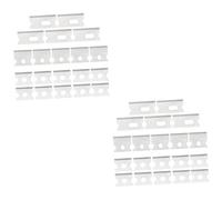 DOITOOL 40 Pcs Network Cable Pliers Blades Replacement Crimp Tool Blades for Wire Stripping and Cutting and Precise for Electrical Wiring Maintenance