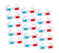 DOITOOL 40pcs Anaglyph Glasses Lightweight for Movies Games and Videos Stylish and Portable Design for Family and Friends