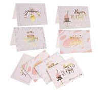 DOITOOL 40Pcs Birthday Greeting Cards for Women Stylish Handmade Writing Cards to Celebrate Special Occasions with Joyful Blessings