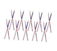DOITOOL 40pcs Patriotic Flag Pattern Pencils with Erasers American and British Flag Designs Balanced Hardness for Smooth Writing and Drawing Educational Rewards for Students Teachers Party